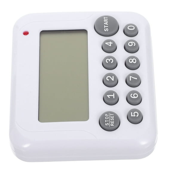 STOBOK Digital Countdown Timer for Kitchen Use with Magnetic Back and Loud Alarm