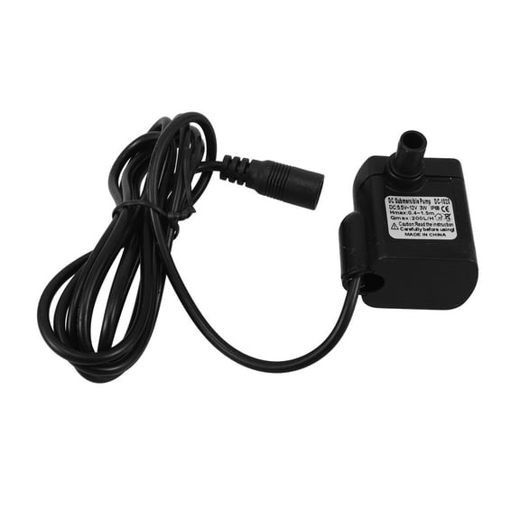 STOBOK Plastic Submersible Pond Pump for Fountain Easy Installation and Usage