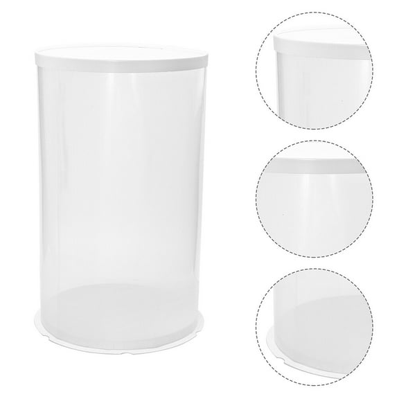 STOBOK Doll Box for Home Organization White Cotton Practical Design 1Pcs