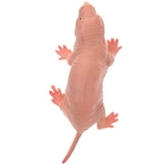 STOBOK Durable Plastic Mole Sculpture Beige Animal Model for Office Table and Home Display