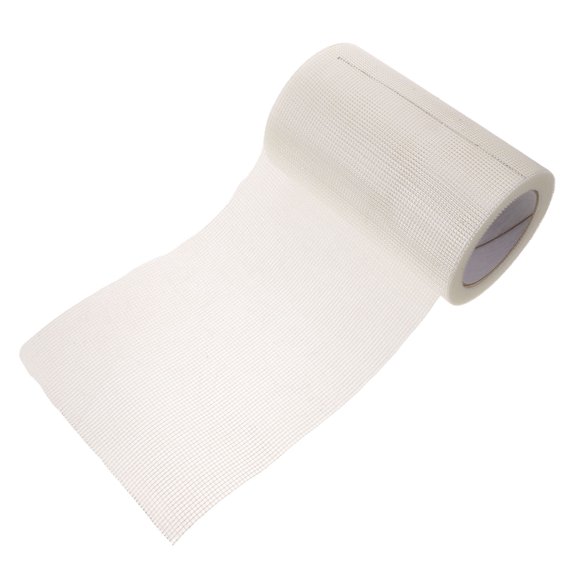 STOBOK Fiberglass Mesh Roll Self Adhesive Wall Repair Tape for Smooth Drywall Finish