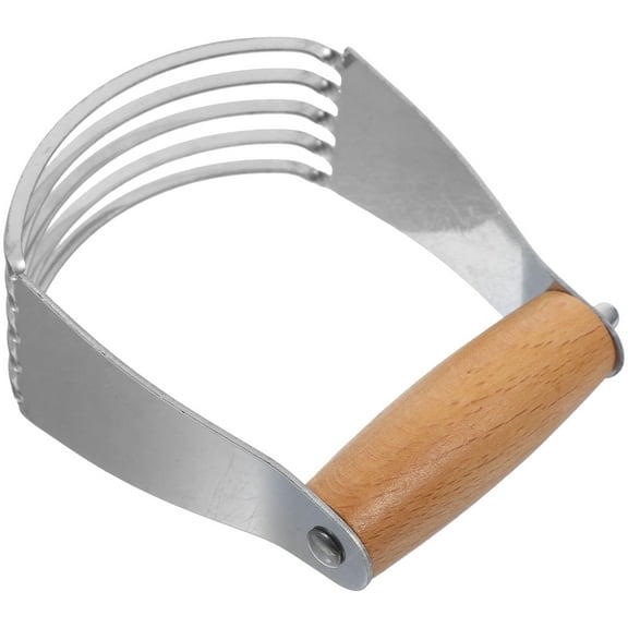 STOBOK Manual Butter Churner Stainless Steel Dough Cutter for Baking Pastry and Dough