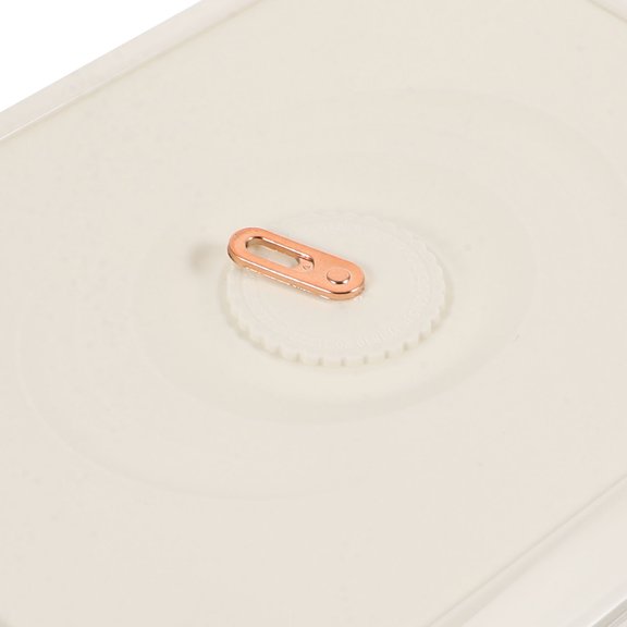 STOBOK Dumpling Box PP Material Airtight Seal Freshness White for Storage