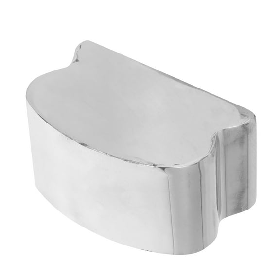 STOBOK Silver Stair Handrail End Cap Stainless Steel Fitting for Indoor Railing Use