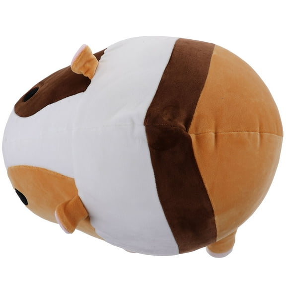 STOBOK Guinea Pig Throw Pillow Yellow Soft Plush Pillow for Bed Decorative Animal Shaped Cushion