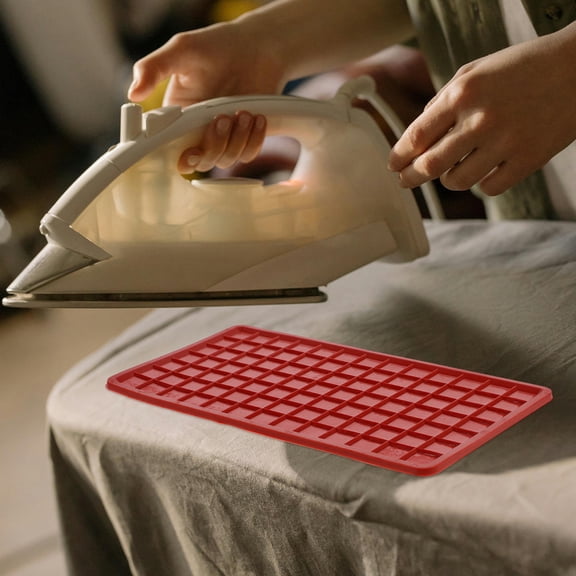 STOBOK Insulated Silicone Ironing Mat for Tabletop Use with Cushion Design and Steam Iron Compatibility