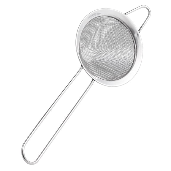 STOBOK Juice Residue Strainer with Handle Stainless Steel Cone for Bar
