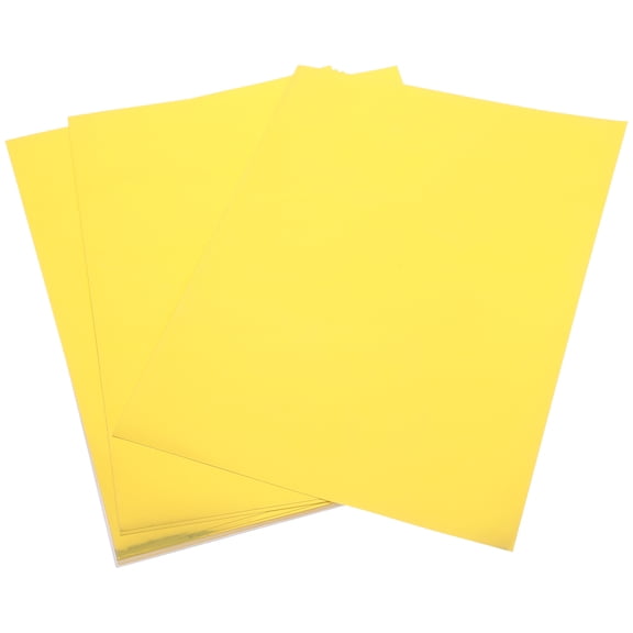 STOBOK Printable Waterproof Label Sticker Paper for Inkjet Printer with Rounded Corners and Matte Finish