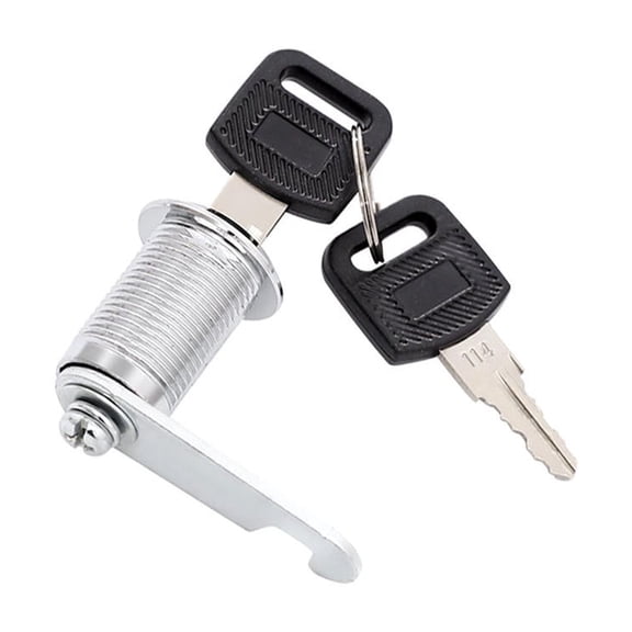 STOBOK cabinet door locks Lock Silver Metal for Office Use 1Set