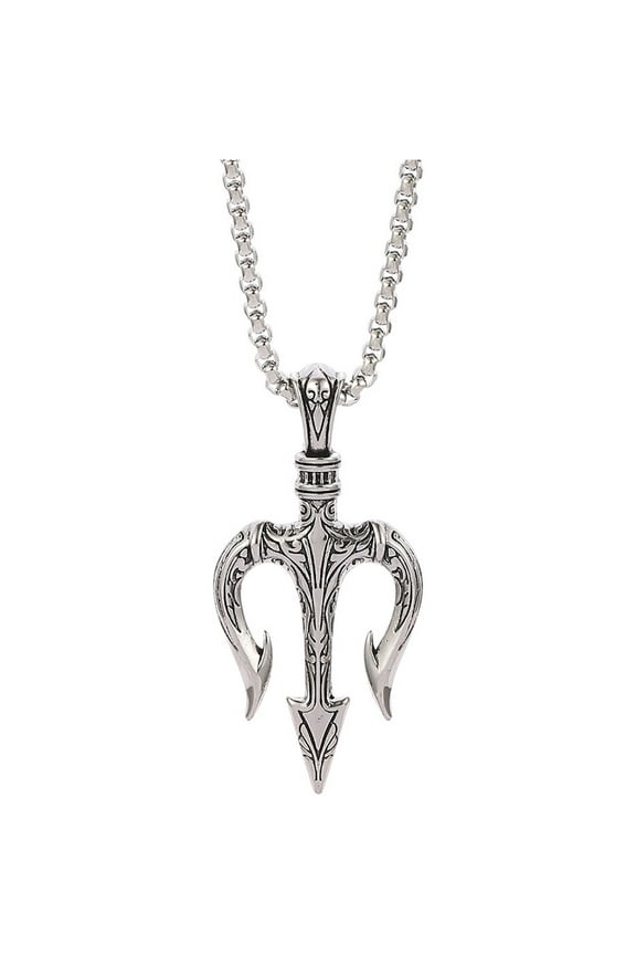 Men Jewelry Necklace Greek Necklace Sea God Theme 1Set