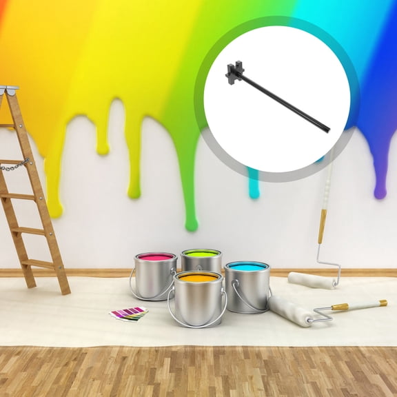 STOBOK Iron Drum Wrench Black Compact Oil Can Opener for Safe and Smooth Lid Opening