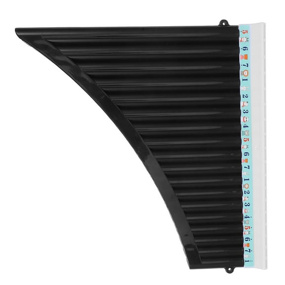 STOBOK ABS Pan Flute Brown Portable Comfortable Grip for Beginners and Decoration