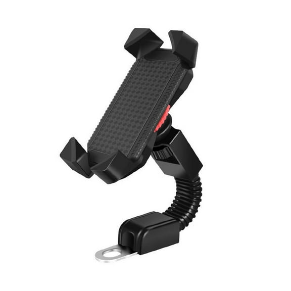 STOBOK Electric Bike Phone Holder with Easy Install Rearview Mirror Mount and Secure Grip