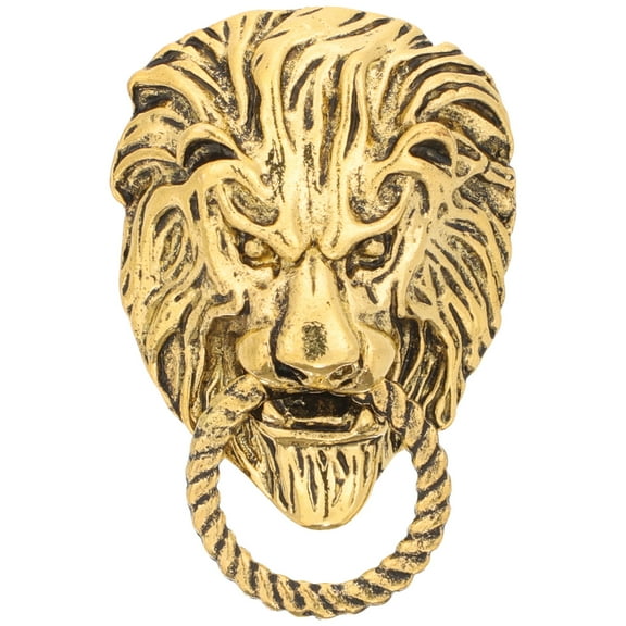 STOBOK Decorative Golden Lion Brooch Pin Stylish Animal Clothing Pin
