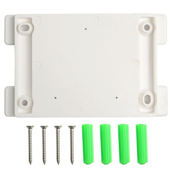 STOBOK Player Fix Board Universal Player Bracket Board Plastic White 1Set
