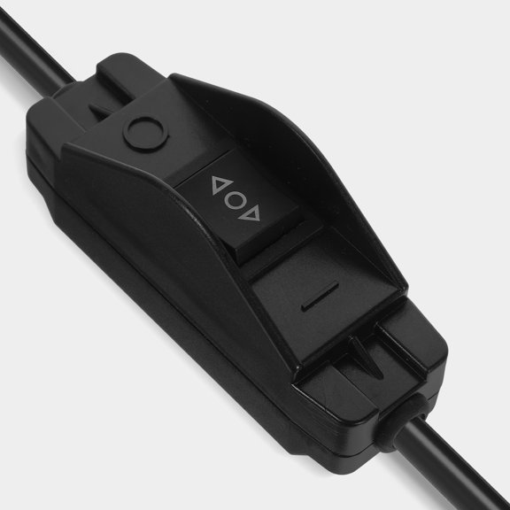 STOBOK Polarity Reversing Momentary Rocker Switch Control Switch Black ABS Large Current Handling 1Set