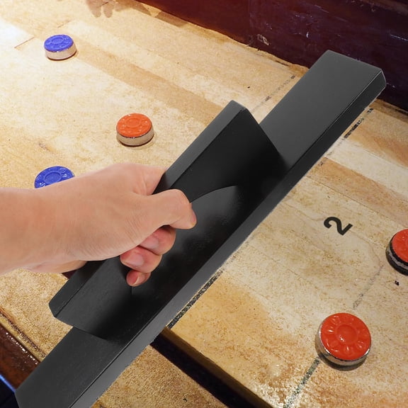 STOBOK Portable Shuffleboard Table Brush Black with Durable Materials for Sand Cleanup