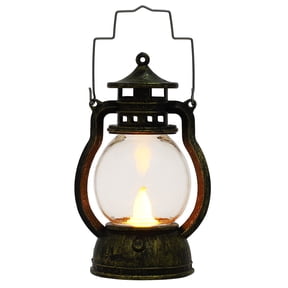 STOBOK Dark Brown LED Camping Lantern Portable Tent Light with Low Power Consumption for Outdoor Use