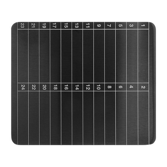 STOBOK Portable Metal Cryptowallet for Seed Phrase Storage Fireproof and Waterproof Black