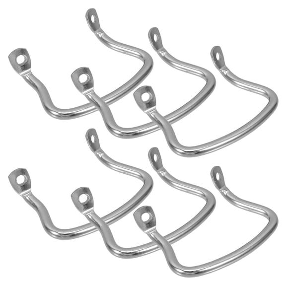 STOBOK 6pcs Stainless Steel Detachable Side Handle Replacement for Wok