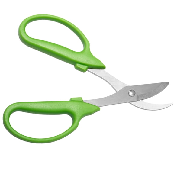 STOBOK Garden Pruning Shears with Sharpened Metal Blades and Non Slip Long Handles for Comfortable Branch Trimming