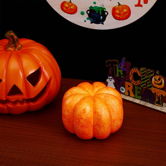 STOBOK Artificial Pumpkins Foam Round Simulation Model Decorative 1Pcs