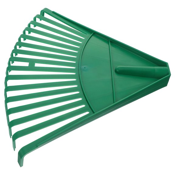 STOBOK Long Handle Leaf Clean-Up Tool Plastic Rake for Garden Cleanup 1Set