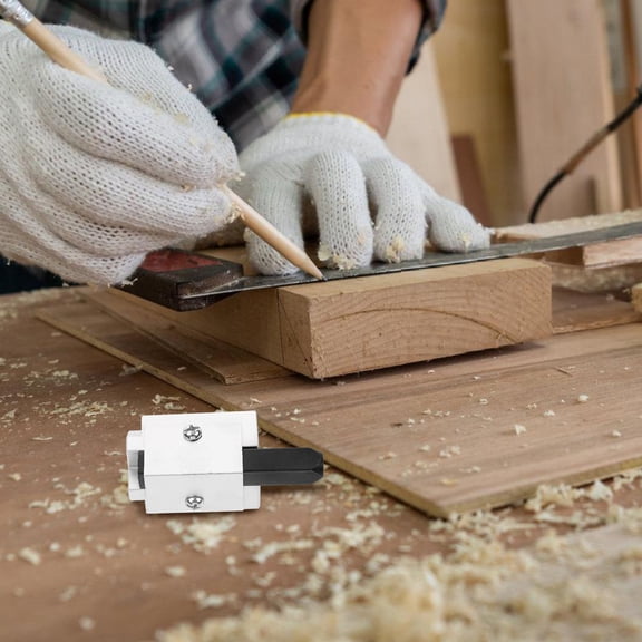 STOBOK Right Angle Mortise Chisel, Metal and Plastic, Precise and Efficient for Home Use