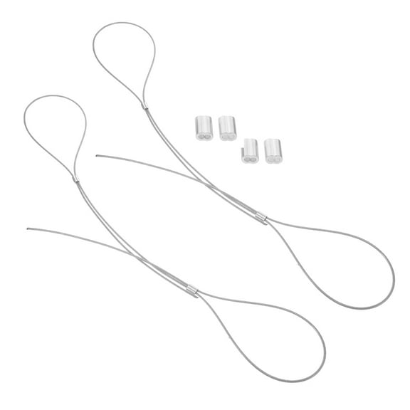 STOBOK Steel Wire Basketball Quick Installation Indoor Outdoor 2Pcs
