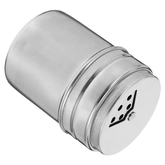 STOBOK Multifunctional Stainless Steel Dredge Shaker with Lid for Cooking and Baking