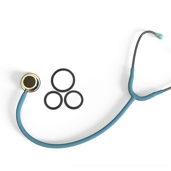 STOBOK Replacement Parts Stethoscope Diaphragm Black Plastic Versatile Functionality for Examination 1 Set