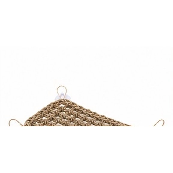 STOBOK Breathable Durable Lizard Hammock Bed Light Brown for Reptile Use