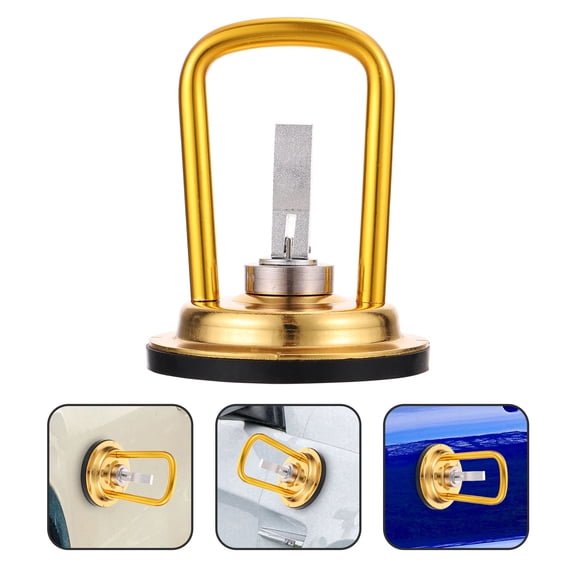 STOBOK Dent Puller Kit, Assorted Colors, Stainless Steel and Rubber, for Glass Carry Use