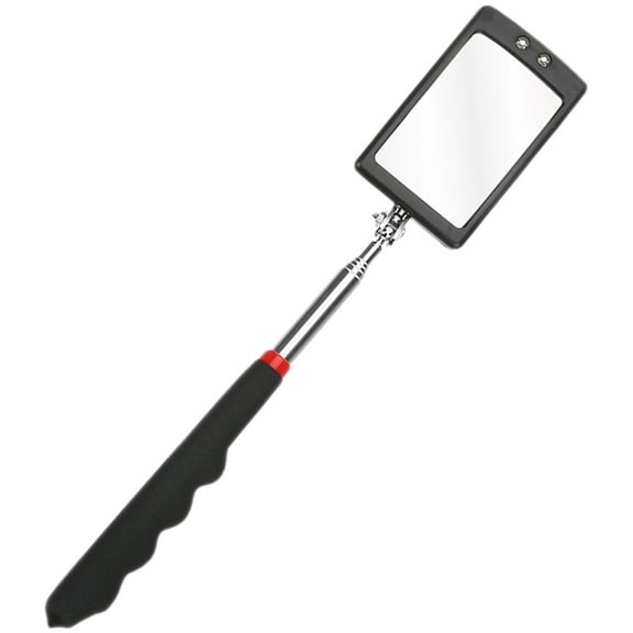STOBOK Telescopic Mirror Tool for Vehicle Inspection Black Lens 1Pack