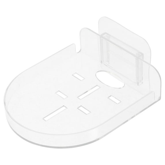 STOBOK No Punching Wall Mounted Camera Holder Transparent Shelf for Modern Rooms