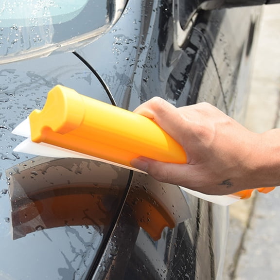 STOBOK Silicone and ABS Car Windshield Squeegee for Efficient Window and Mirror Cleaning