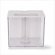 STOBOK White Acrylic Fish Tank Desktop DIY Micro Landscapes Fry Hatching Container