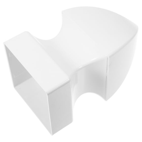 STOBOK Plastic Fence Post Cover White Vinyl Cap with Rust Resistant Finish for Home