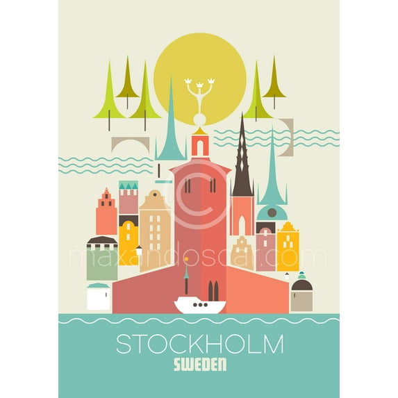 STOCKHOLM PRINT