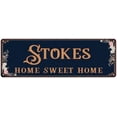 thumbnail image 1 of STOKES Home Sweet Home Victorian Look 8x24 Metal Sign 108240046505, 1 of 1