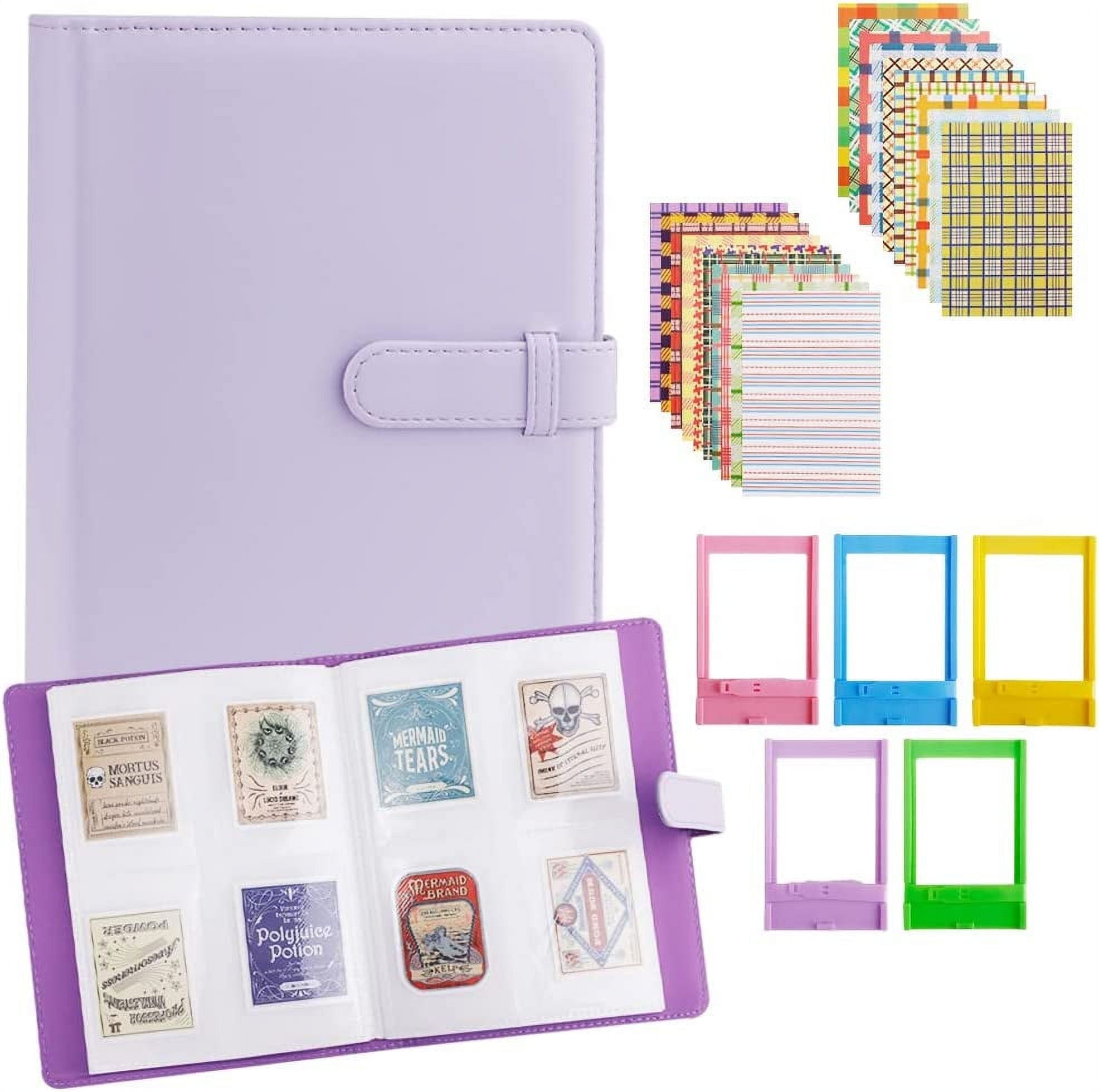 STONCEL 256 Pockets Photo Album for Fujifilm Instax Mini, PU