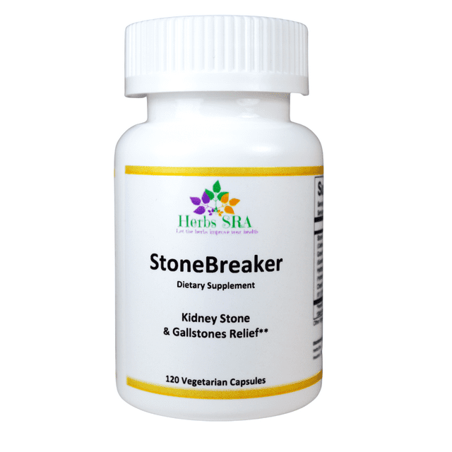 STONE BREAKER Kidney Stone Remover, Gallbladder Cleanser Formula 120