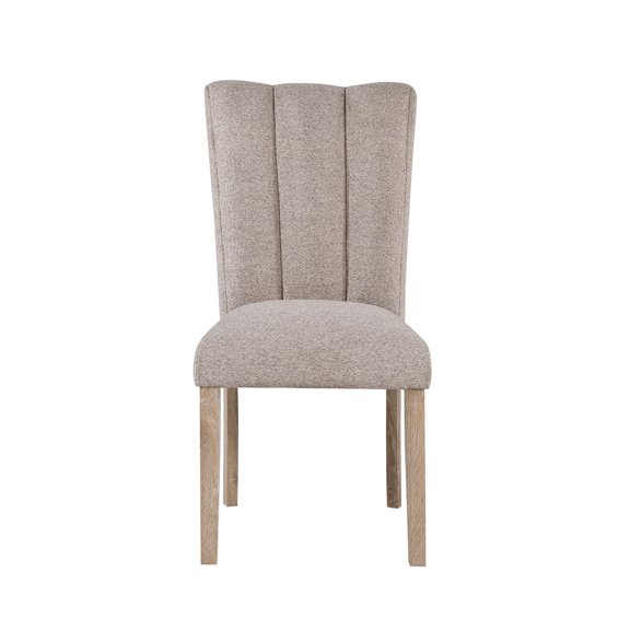 STONE DINING CHAIR - BEIGE KIT OF 2