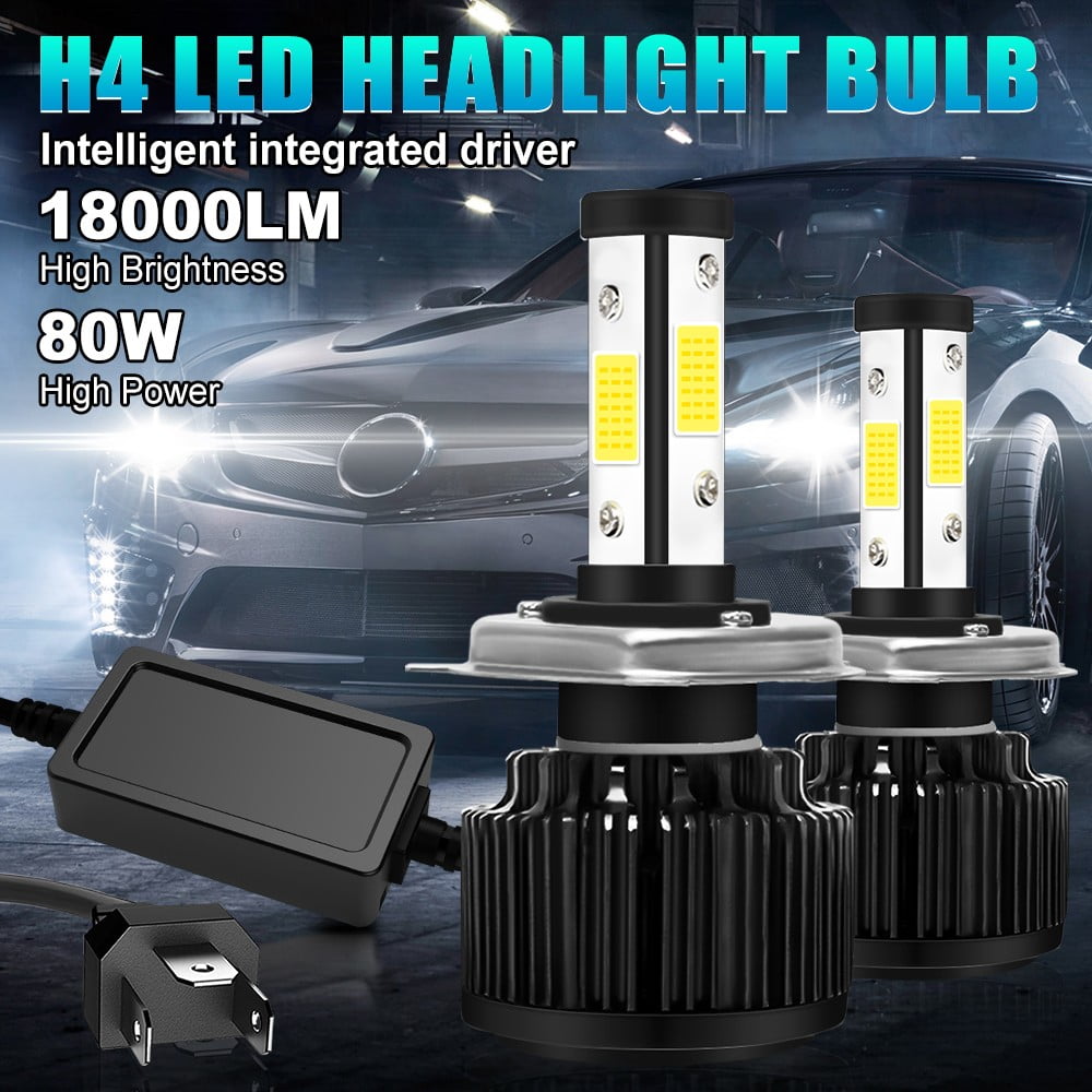 STONEBANKS H4 9003 HB2 LED Headlight Bulbs, Headlights Conversion Kit