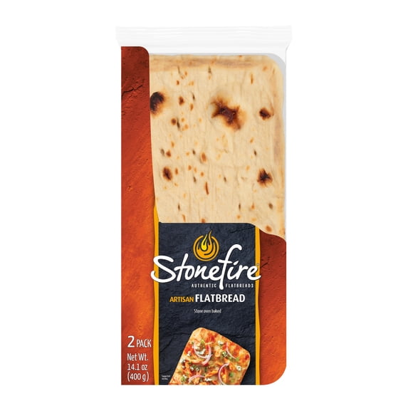Stonefire Authentic Artisan Flatbread Pizza, 14.1 oz, 2 Count