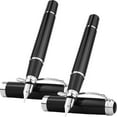 thumbnail image 1 of STONEGO 0.38mm Extra Fine Nib Fountain Pen - Sleek Black Metal Calligraphy Writing Pen, Ideal for Precision Writing, Professional Use, and Gift Giving, 1 of 8