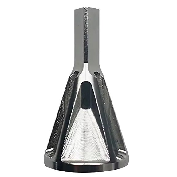 STONEGO 1PC/2PCS Chamfering Device - Deburring and External Chamfering Tool with Triangle and Hexagonal Shank Chuck for Electric Drills, Ideal for Metal, Wood, and Plastic Edge Finishing