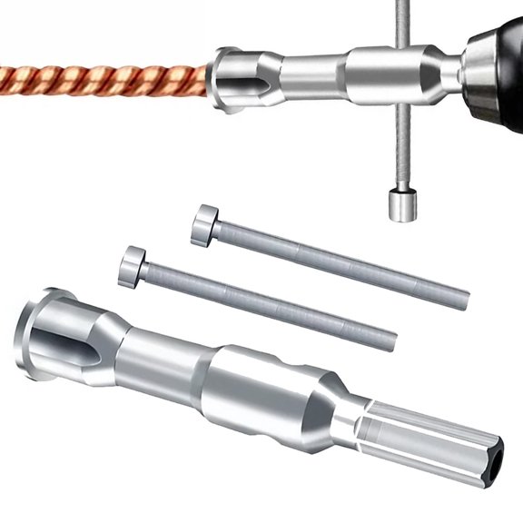 STONEGO 1PC/2PCS Stripper Wrench Tool - Wire Cable Stripping Wrench with Connector for Electricians - Versatile Electric Tool and Drill Bit Accessory