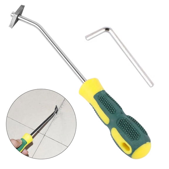 STONEGO 1PC/2PCS Tungsten Steel Tile Crack Cleaning Drill - Durable Hand Tool for Cleaning Floor and Wall Joint Cement - Perfect for Home Renovation and Maintenance