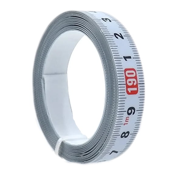 STONEGO 1PC/2Pcs 0.5/1/2/3/4/5m Stainless Steel Mitered Track Ruler - Self-Adhesive Metric Scale, Rust Proof, Durable, Wear-Resistant, Ideal for Woodworking, Carpentry, and Precision Measuring